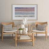 Pink Flamingoes by Richard Silver Hand Embelished Framed Artwork Matted under Glass from Mercana - Luna Furniture