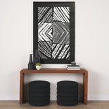 Maze I by Alarm a Hand Embellished Textured Canvas from Mercana - Luna Furniture