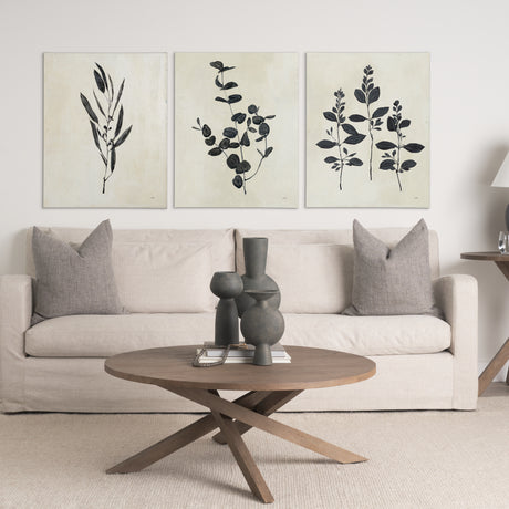 Botanical Study II by Julia Purinton a Hand Embellished Textured Canvas from Mercana - Luna Furniture