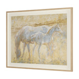 Curious I by Mercana Studio Hand Embelished Framed Artwork Matted under Glass from Mercana - Luna Furniture