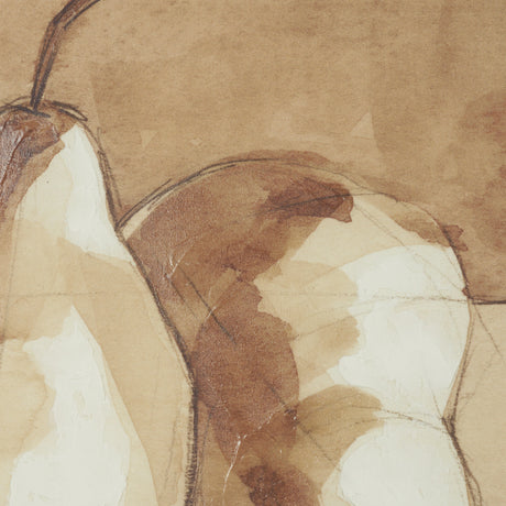 Pear Study I by Mercana Studio Hand Embelished Textured Framed Artwork Matted under Glass from Mercana - Luna Furniture