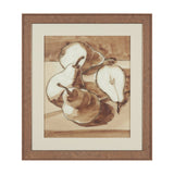 Pear Study II by Mercana Studio Hand Embelished Textured Framed Artwork Matted under Glass from Mercana - Luna Furniture