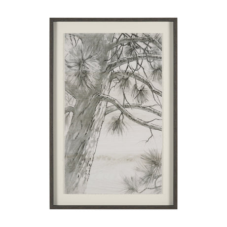 Ponderosa Whisper by Mercana Studio Hand Embelished Framed Artwork Matted under Glass from Mercana - Luna Furniture
