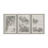 Ponderosa Whisper by Mercana Studio Hand Embelished Framed Artwork Matted under Glass from Mercana - Luna Furniture