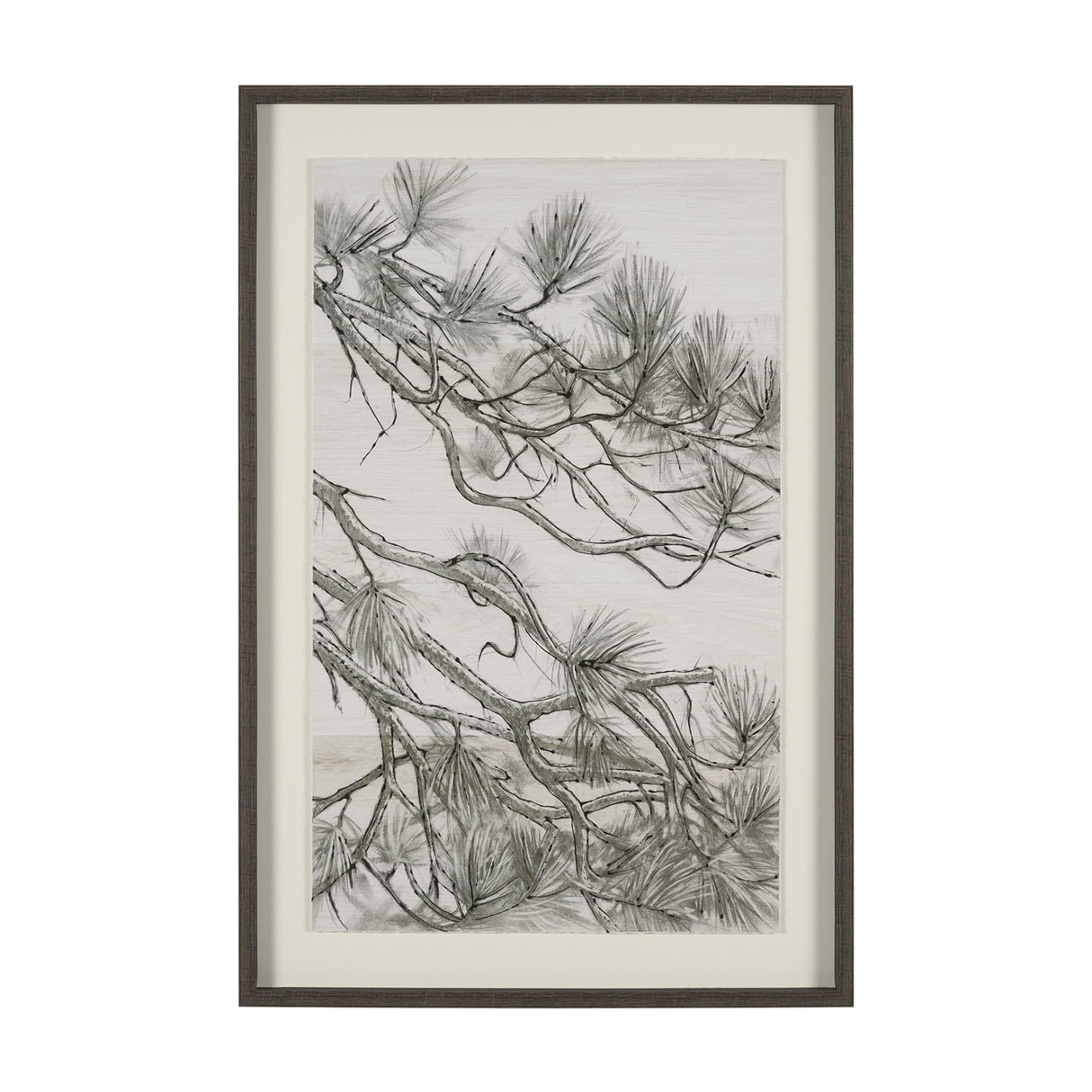 Ponderosa Whisper C by Mercana Studio Hand Embelished Framed Artwork Matted under Glass from Mercana - Luna Furniture