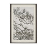Ponderosa Whisper C by Mercana Studio Hand Embelished Framed Artwork Matted under Glass from Mercana - Luna Furniture