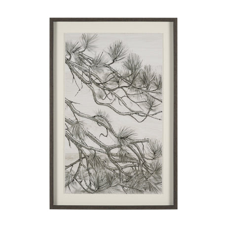 Ponderosa Whisper C by Mercana Studio Hand Embelished Framed Artwork Matted under Glass from Mercana - Luna Furniture
