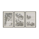 Ponderosa Whisper C by Mercana Studio Hand Embelished Framed Artwork Matted under Glass from Mercana - Luna Furniture