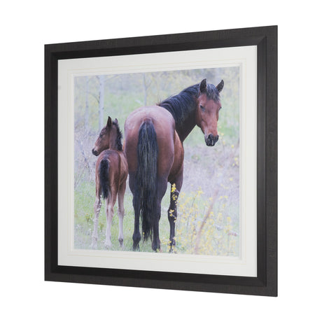 A Watchful Bond by Chad Mackay Hand Embelished Framed Art Print Matted under Glass from Mercana - Luna Furniture