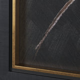 Golden Grasses I by Mercana Studio Hand Embelished Textured Framed Artwork Matted from Mercana - Luna Furniture