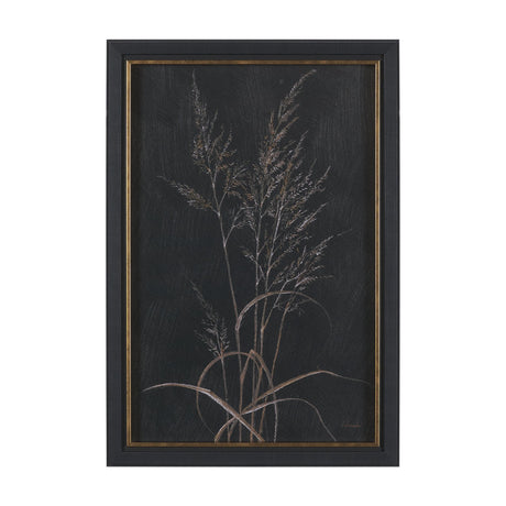 Golden Grasses II by Mercana Studio Hand Embelished Textured Framed Artwork Matted from Mercana - Luna Furniture