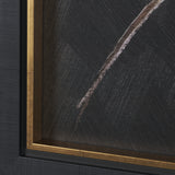 Golden Grasses II by Mercana Studio Hand Embelished Textured Framed Artwork Matted from Mercana - Luna Furniture