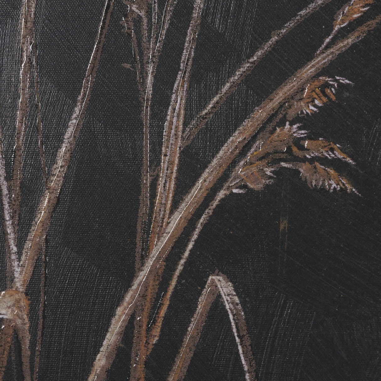 Golden Grasses III by Mercana Studio Hand Embelished Textured Framed Artwork Matted from Mercana - Luna Furniture