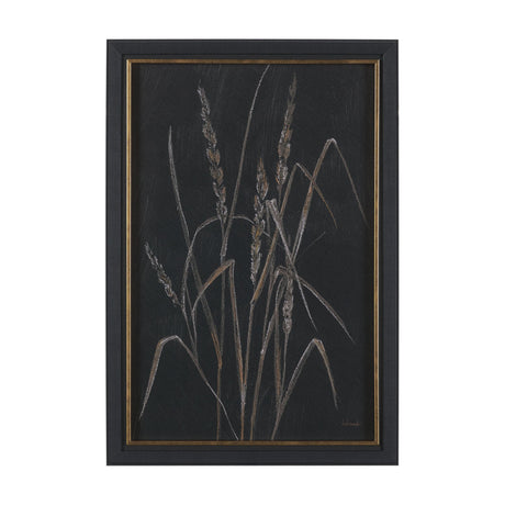 Golden Grasses IV by Mercana Studio Hand Embelished Textured Framed Artwork Matted from Mercana - Luna Furniture