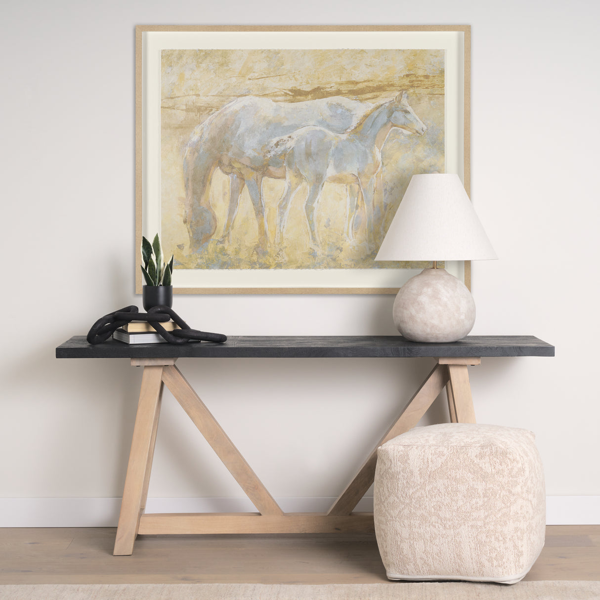 Curious I by Mercana Studio Hand Embelished Framed Artwork Matted under Glass from Mercana - Luna Furniture