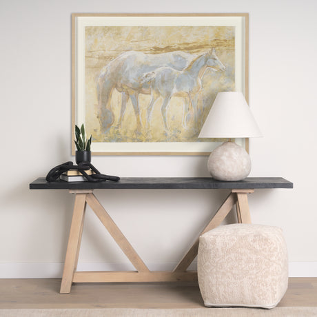 Curious I by Mercana Studio Hand Embelished Framed Artwork Matted under Glass from Mercana - Luna Furniture