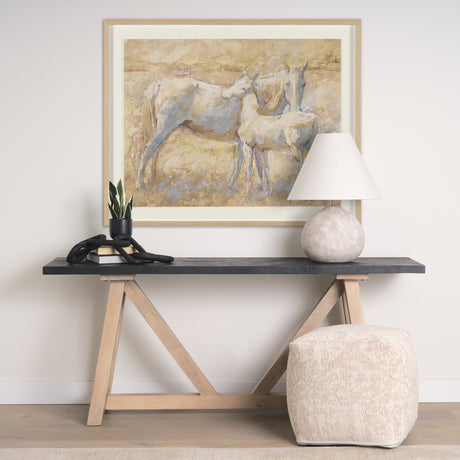 Curious II by Mercana Studio Hand Embelished Framed Artwork Matted under Glass from Mercana - Luna Furniture