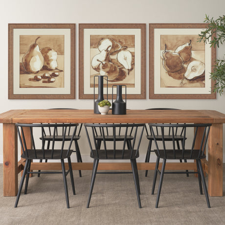 Pear Study I by Mercana Studio Hand Embelished Textured Framed Artwork Matted under Glass from Mercana - Luna Furniture