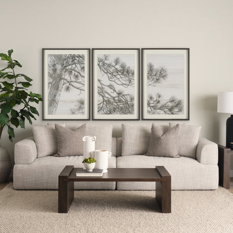 Ponderosa Whisper by Mercana Studio Hand Embelished Framed Artwork Matted under Glass from Mercana - Luna Furniture