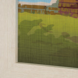 Maine GO (L) by Mercana Studio Textured Framed Artwork Matted from Mercana - Luna Furniture