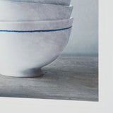 Two Artisan Bowls by Mark Chandon a Framed Art Print Matted under Glass from Mercana - Luna Furniture