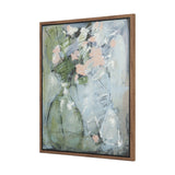 Posies I by Mercana Studio Hand-Embellished Textured Framed Canvas Artwork from Mercana - Luna Furniture
