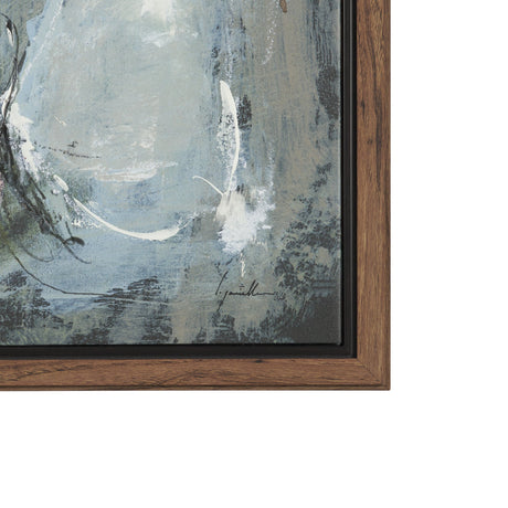 Posies I by Mercana Studio Hand-Embellished Textured Framed Canvas Artwork from Mercana - Luna Furniture