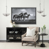 Rihanna III Large Black Metal Umbrella Candle Holder Lantern from Mercana - Luna Furniture