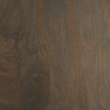Bondi 42" Dark Brown Wood w/ Paper Rope Shelf Square Coffee Table from Mercana - Luna Furniture