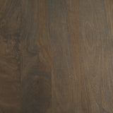 Bondi 85" Dark Brown Wood w/ Paper Rope 4 Door Closed Sideboard from Mercana - Luna Furniture
