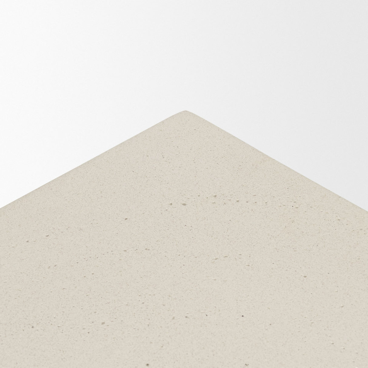 Bunda Square Sculptural Stone Finish Accent Table from Mercana - Luna Furniture