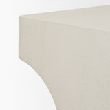 Bunda Square Sculptural Stone Finish Accent Table from Mercana - Luna Furniture