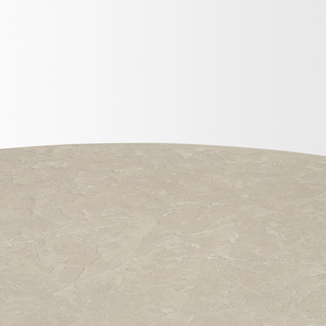 Mesa 48" Round Stone Finish Coffee Table from Mercana - Luna Furniture