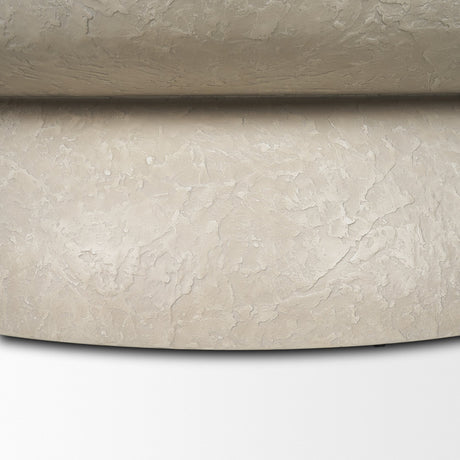 Mesa 48" Round Stone Finish Coffee Table from Mercana - Luna Furniture
