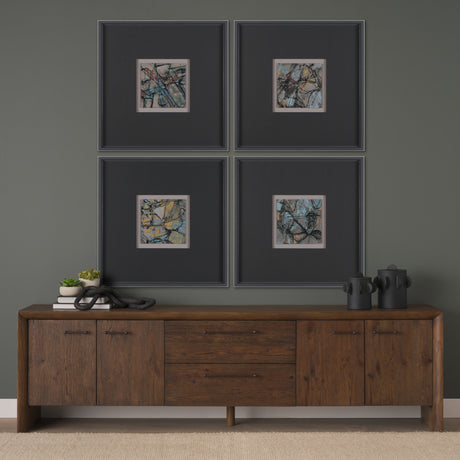 Passtime IV by Mercana Studio a Hand Embelished Textured Framed Art Print Matted under Glass from Mercana - Luna Furniture