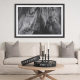 Mustang by Nathan Larson a Hand Embellished Framed Photo Art Print Matted under Glass from Mercana - Luna Furniture