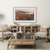 Salt Lake Sunrise by Gary Blatter a Hand Embellished Framed Photo Art Print Matted under Glass from Mercana - Luna Furniture