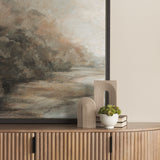 Kael Resin Textured Concrete Gray Decorative Object from Mercana - Luna Furniture