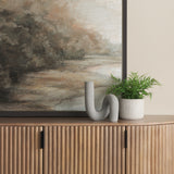 Kailyn Resin Textured Concrete Gray Decorative Object from Mercana - Luna Furniture
