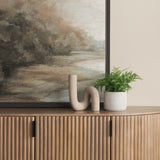 Kailyn Resin Textured Concrete Gray Decorative Object from Mercana - Luna Furniture