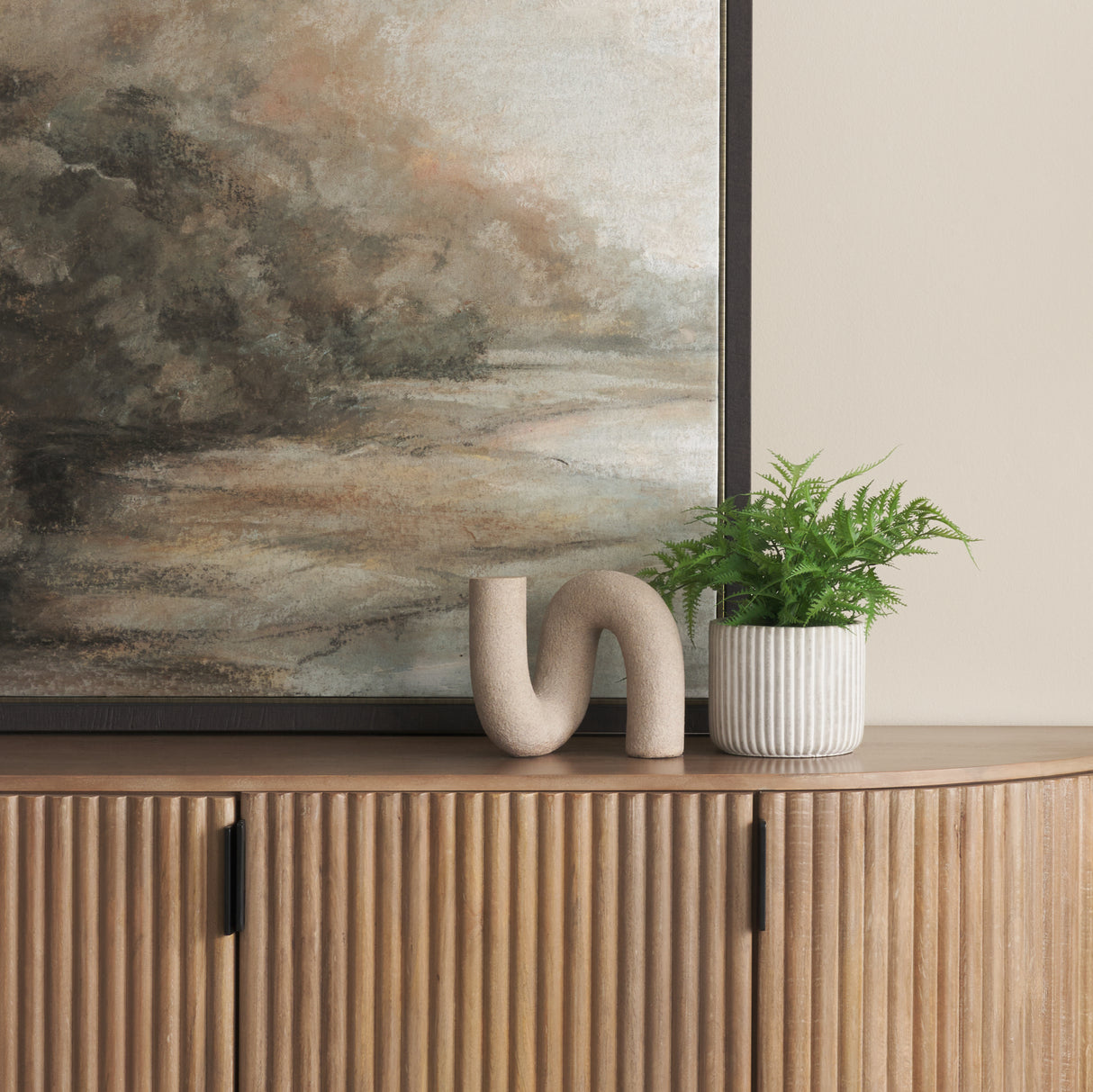 Kailas Resin Textured Sandstone Decorative Object from Mercana - Luna Furniture