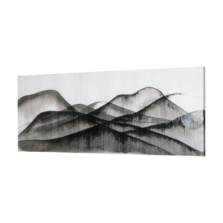 Beyond the Rainy Hills by Mercana Studio a Hand Embellished Textured Canvas from Mercana - Luna Furniture