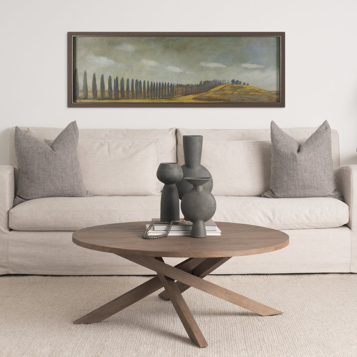 Tuscan View II by Mercana Studio a Framed Art Print from Mercana - Luna Furniture