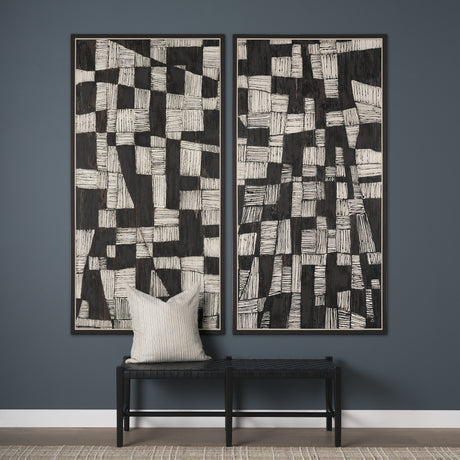 Occurrence II by Mercana Studio Hand-Embellished Textured Framed Canvas Artwork from Mercana - Luna Furniture