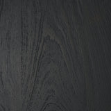 Atlas 60" Black Wood Stacked Pedestal Base Round Dining Table from Mercana - Luna Furniture