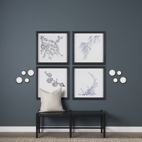 Sophia 5.0 L x 5.0 W x 3.0 H White Marble Set of 2 Wall Hooks from Mercana - Luna Furniture