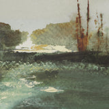 Afternoon Sunset by Mercana Studio Hand Embelished Framed Artwork Matted under Glass from Mercana - Luna Furniture