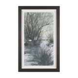 Brook and Willows I by Mercana Studio Hand Embelished Textured Framed Artwork Matted under Glass from Mercana - Luna Furniture