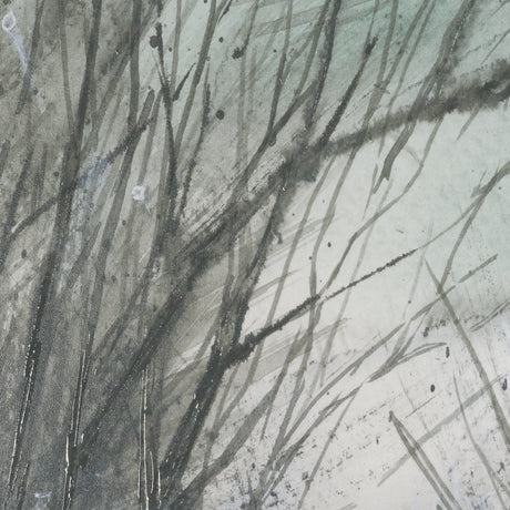 Brook and Willows I by Mercana Studio Hand Embelished Textured Framed Artwork Matted under Glass from Mercana - Luna Furniture