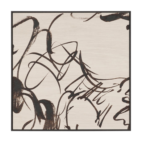 Sculptured Chaos I by Mercana Studio Hand Embellished Textured Framed Artwork from Mercana - Luna Furniture